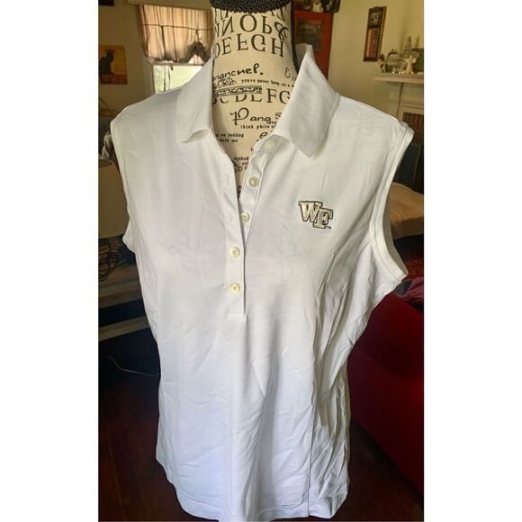 Wake Forest Nike Golf Dry Fit Shirt - Picture 1 of 5